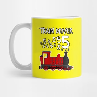 Train Driver 5 Year Old Kids Steam Engine Mug